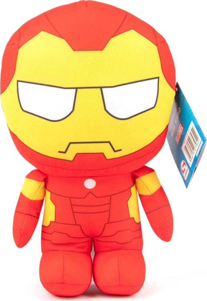 Alltoys Iron Man látkový se zvukem 28 cm