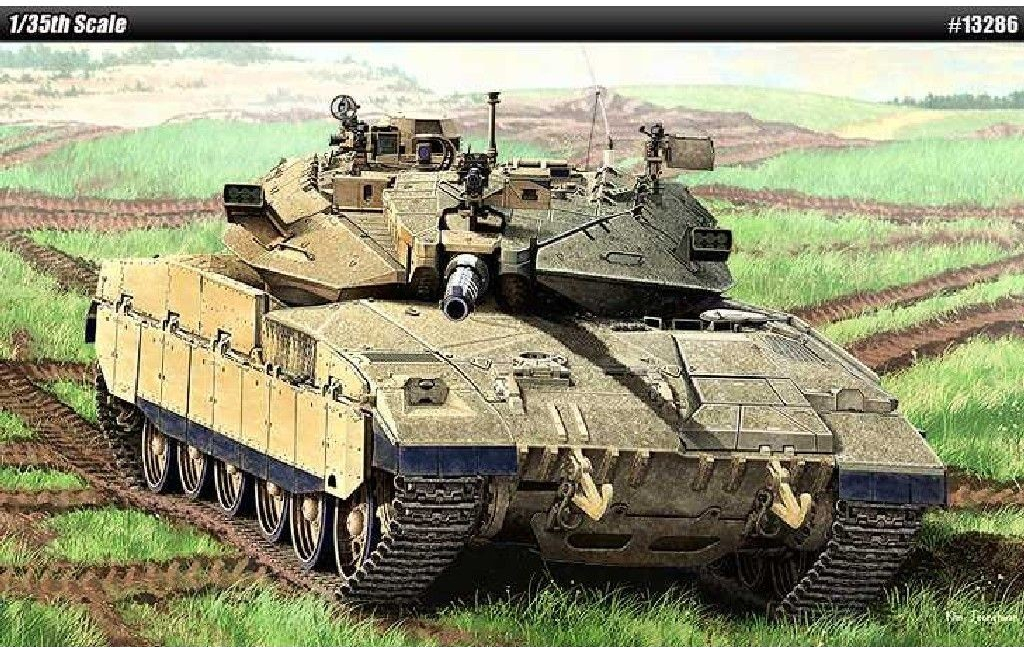 Academy Model Kit tank 13286 MERKAVA Mk.IID CF 36 13286 1:35