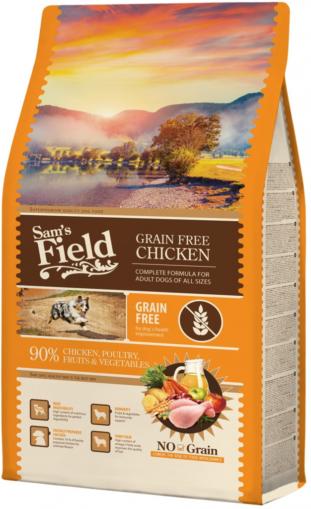 Sam\'s Field Grain Free Chicken 0,8 kg