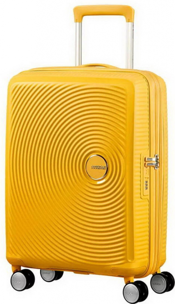 American Tourister Soundbox spinner 55 exp 32G-06001 Golden Yellow 35 l