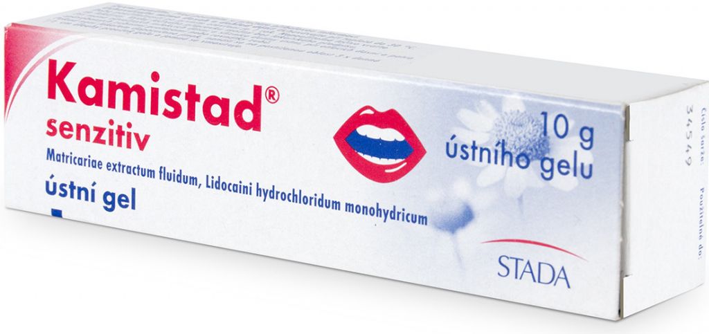 KAMISTAD SENZITIV ORM 185MG/G+20MG/G ORM GEL 1X10G