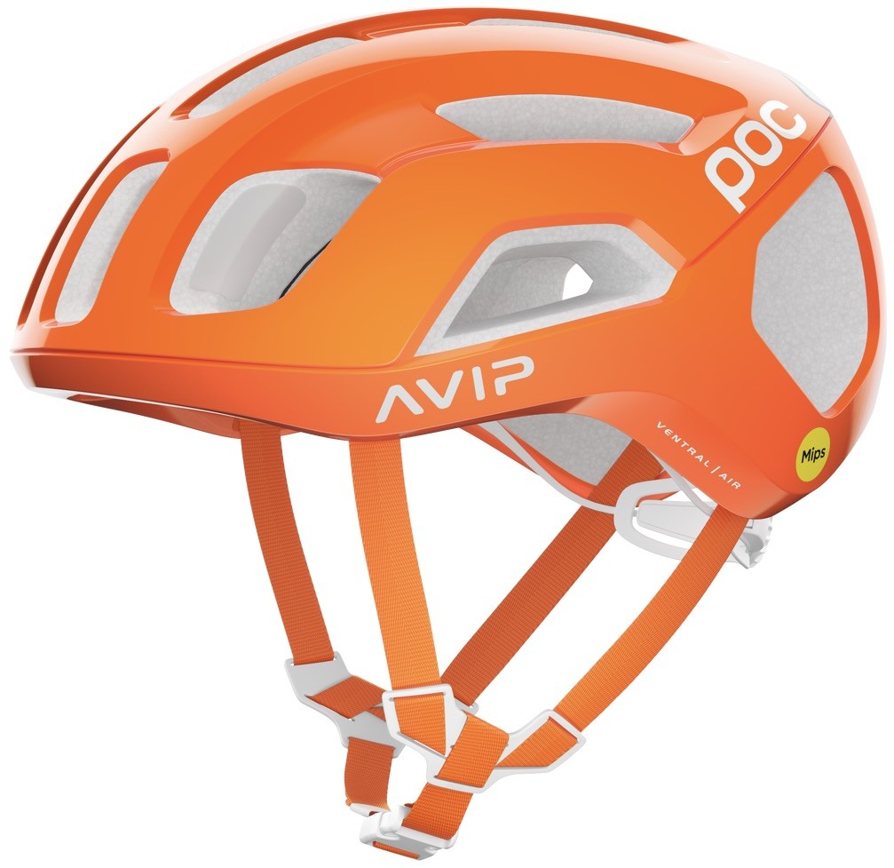 POC Ventral Air Mips Fluorescent orange Avip 2022