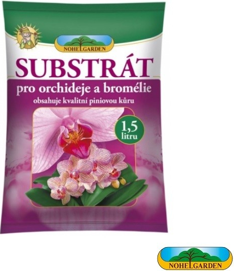 NOHEL GARDEN Substrát pro orchideje a bromélie 1,5 l