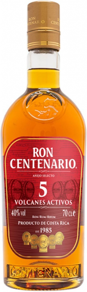 Ron Centenario ANEJO 5y 40% 0,7 l (holá láhev)