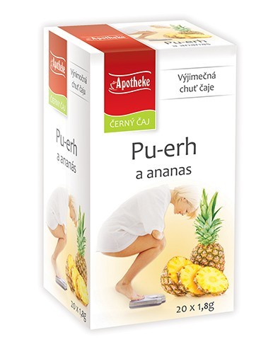 Apotheke Pu-erh a ananas čaj 20 x 1,8 g