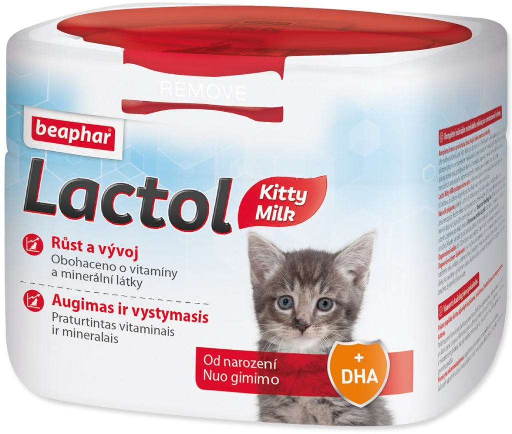 Beaphar Mléko sušené Lactol Kitty Milk 250 g
