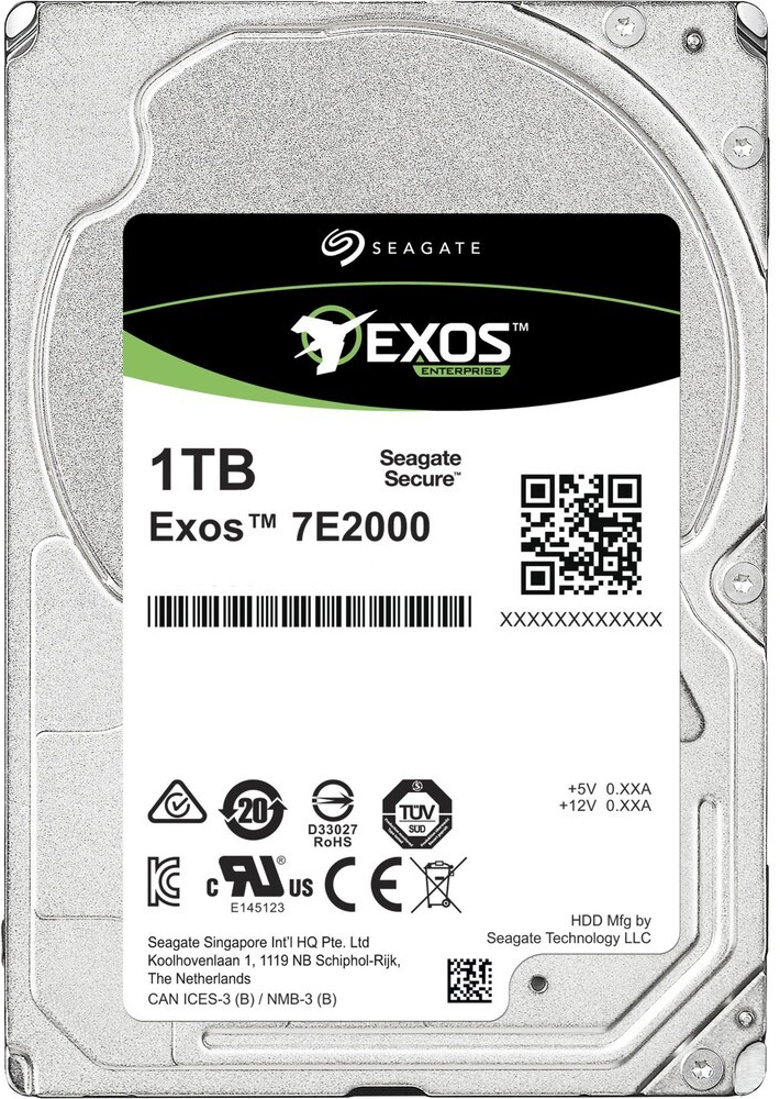 Seagate Exos 7E2000 1TB, ST1000NX0333