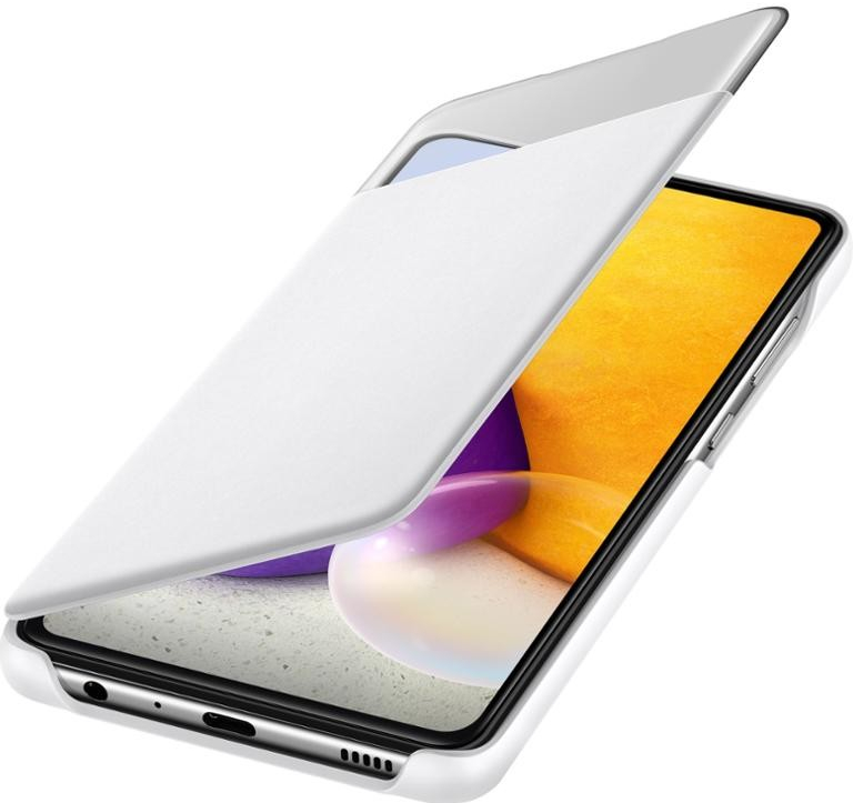 Samsung S View Wallet Galaxy A72 White EF-EA725PWEGEE
