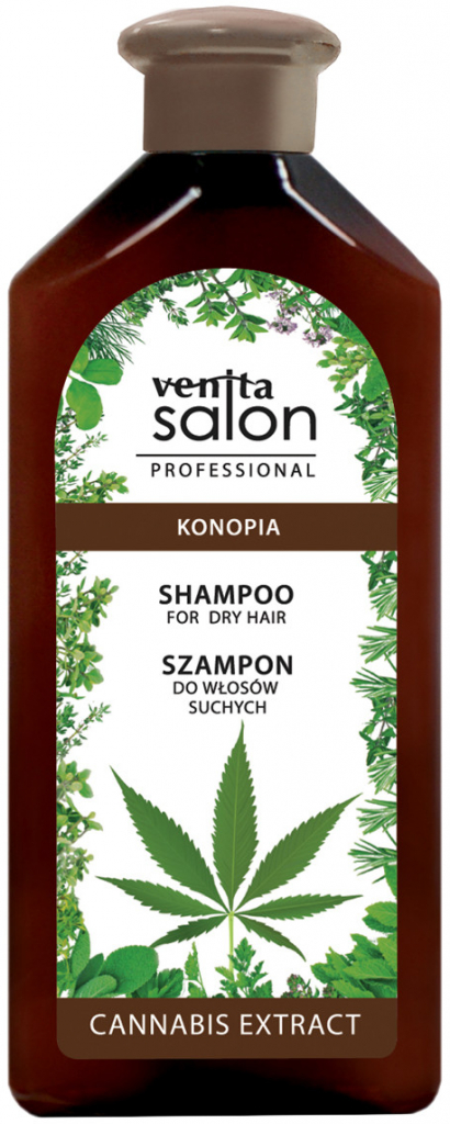 Venita Salon šampon pro suché vlasy s konopím 500 ml