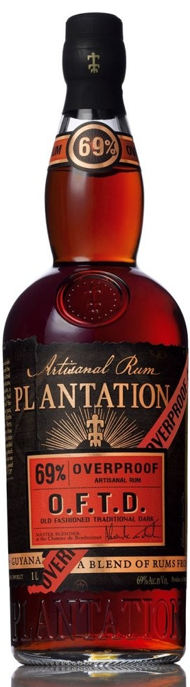 Plantation OFTD Overproof 69% 0,7 l (holá láhev)