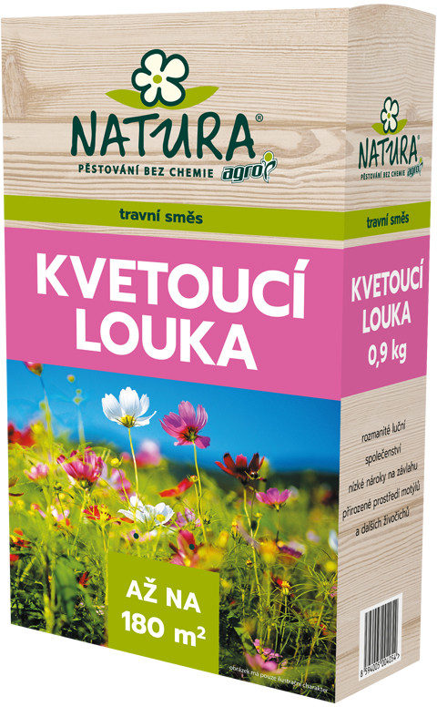 AGRO CS NATURA Travní směs Kvetoucí louka 0,9 kg