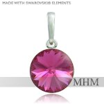 Swarovski Rivoli Fuchsia (Swarovski )