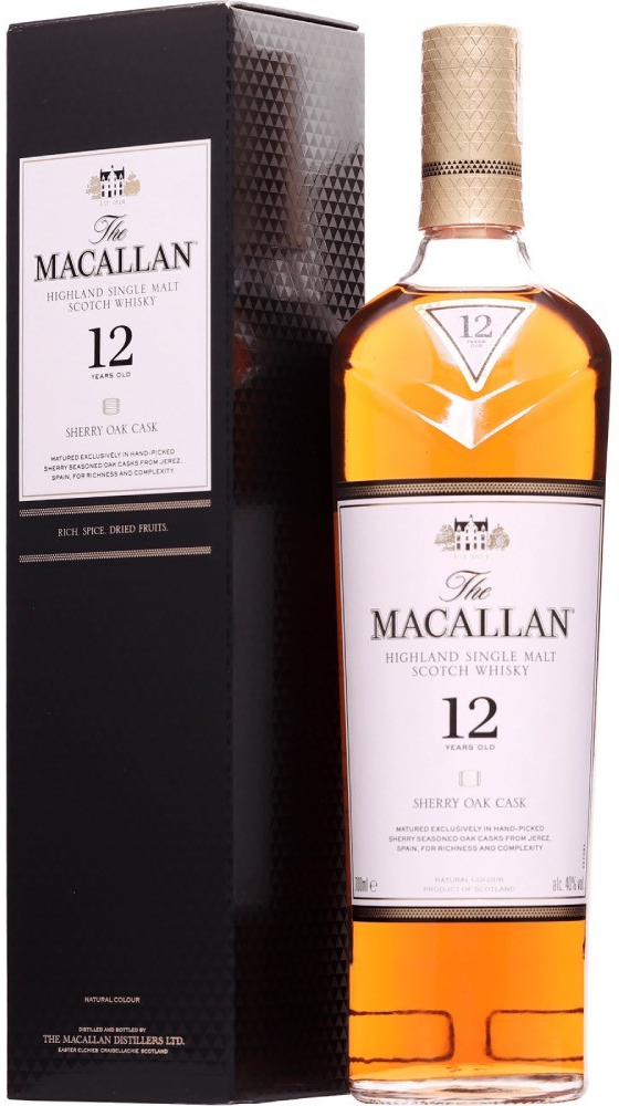 Macallan Sherry Oak 12y 40% 0,7 l (karton)