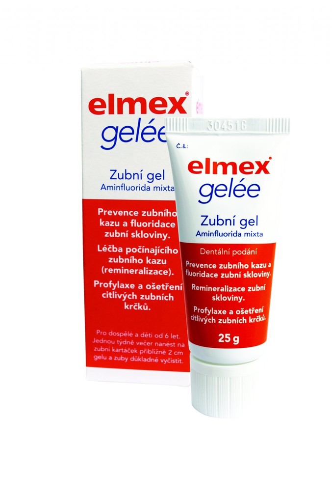 ELMEX GELÉE DNT 33,19MG/G+22,1MG/G DNT GEL 25G