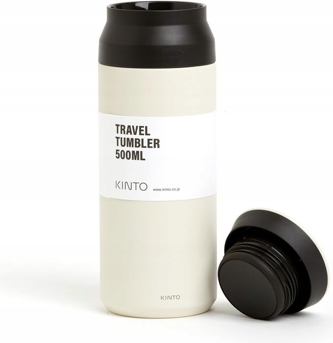 Kinto Travel Tumbler 500 ml bílá