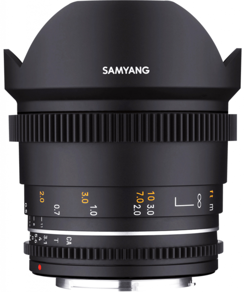 Samyang Cine 14mm T3.1 VDSLR MK2 Canon EF