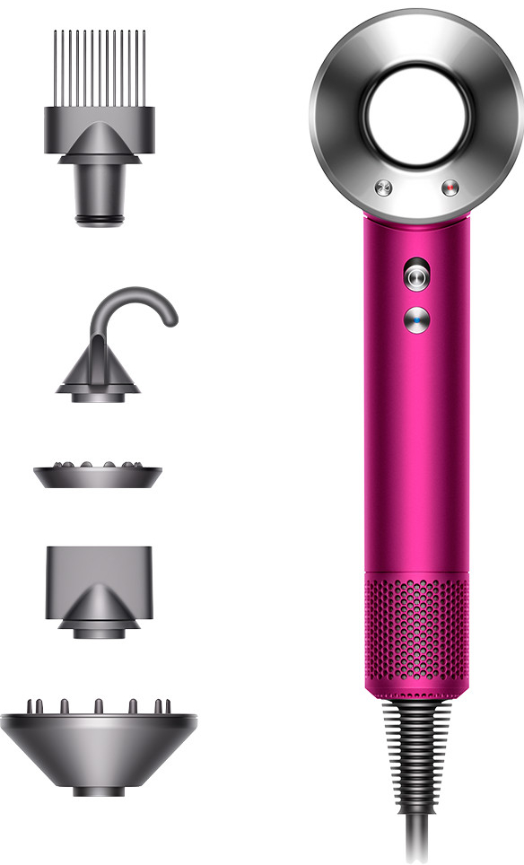 Dyson Supersonic HD07 fuchsiová/šedá