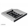 AKASA HDD box N.Stor S12, 2.5" SATA HDD/SSD do pozice pro optickou mechaniku SATA (výška HDD do 13mm) (AK-OA2SSA-BKV2)