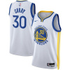 Golden State Warriors Stephen Curry bílý Swingman dres - Association Edition 2XL