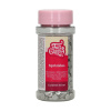 Fun Cakes Sprinkles - sypání stříbrné konfety 60g