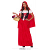 Fiestas Guirca Dámský kostým Červená Karkulka s pláštěm - velikost L 42/44