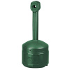 Justrite Plastový bezpečnostní volně stojící popelník ,objem vnitřní nádoby 12 l ,zelená