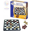 DETOA DŘEVO Hra Šachy cestovní magnetické *SPOLEČENSKÉ HRY* dt14329