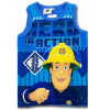 Setino - Chlapecké bavlněné tričko bez rukávů (tílko) Požárník Sam - modré 98