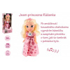 Panenka princezna Růženka plast 35cm česky mluvící na baterie se zvukem