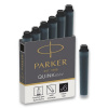 Parker 1502/0150407 inkoustové mini bombičky černé 6 ks