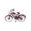 Motokolo Sunway Beach Cruiser Red 50cc 2t