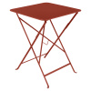 Fermob Skládací stolek BISTRO 57x57 cm - Red Ochre