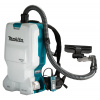 Makita DVC660Z aku vysavač + 2xaku baterie BL1850B 5,0Ah + DC18RD dvojitá nabíječka