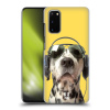 Zadní obal pro mobil Samsung Galaxy S20 / S20 5G - HEAD CASE - Srandovní zvířátka pejsek DJ Dalmatin (Plastový kryt, obal, pouzdro na mobil Samsung Galaxy S20 / S20 5G - Dalmatin a sluchátka)