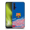 Obal na mobil HONOR 20 - HEAD CASE - FC BARCELONA - Velké logo nadpisy (Pouzdro, kryt pro mobil HONOR 20 DUAL SIM - Fotbalový klub FC Barcelona - Velké logo text)