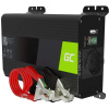 Green Cell Power Inverter PRO měnič napětí z 12V na 230V, 300W/600W, čistá sinusoida INVGC05