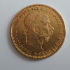 Zlatá mince Desetikoruna Františka Josefa I.- rakouská ražba 1896