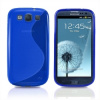 Silikonový obal Samsung i9301 Galaxy S III Neo - modrý