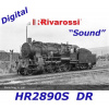 HR2890S Rivarossi Parní lokomotiva řady 56.20, DR - Zvuk