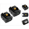 SWAREY 2-Pack 18V 6.0Ah Lithium-iontová náhradní baterie Replacement Tool Batteries Baterie pro nářadí Makita BL1850 BL1815 BL1815N BL1820 BL1820B BL1830 BL1830B BL1835 BL1840 BL1840B BL1845 BL1850B B