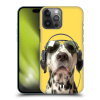 Zadní obal pro mobil Apple Iphone 14 PRO MAX - HEAD CASE - Srandovní zvířátka pejsek DJ Dalmatin (Plastový kryt, obal, pouzdro na mobil Apple Iphone 14 PRO MAX - Dalmatin a sluchátka)