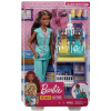 Mattel Barbie Povolání herní set Dětská doktorka se 2 novorozenci černoška (mGKH24)