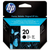 HP originální ink C6614DE, No.20, černý, 455str., 28ml, HP DeskJet 610C, 640C, 656C