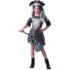 Kostým Šaty na karneval - zombie pirátka, 110 - 120 cm (8590756092678)