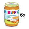 HiPP BIO Kuřecí polévka s pšeničnou krupicí - 6x190g