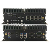 CarTFT FleetPC-9-B-GTX1060 Car-PC (Intel Core i7-8700T, nVIDIA GTX 1060 GPU, Autostart, 9 - 48V Automotive PSU, 10x LAN, 3x dP, 4x HDMI, Fanless) 2568