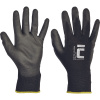 CERVA BUNTING EVO BLACK rukavice blistr Varianta: BUNTING EVOLUTION BLACK rukavice PU - 6