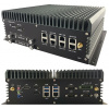 CarTFT FleetPC-9-B Car-PC (Intel Core i7-8700T, Autostart, 9 - 48V Automotive PSU, 10x LAN, 3x dP, Fanless) 2566