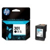 HP černý (black) inkoust, No.301, CH561E, pro barevnou inkoustovou tiskárnu / kopírku HP DeskJet 1050/2050/2050s