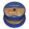 Verbatim DVD-R AZO 16x 4,7GB spindl 50ks 43548
